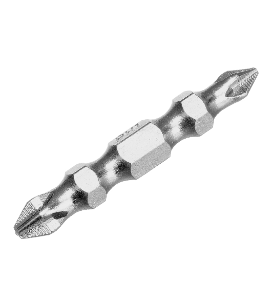 Бита двухстор. Gross PH2-PH1х45мм, сталь S2, 10шт.