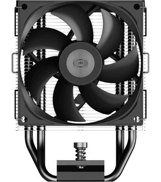 Устройство охлаждения (кулер) PcCooler R400 Soc-AM5/AM4/1200/1700/1851 черный 4-pin Al+Cu 180W Ret (R400-BKNWYX-US)