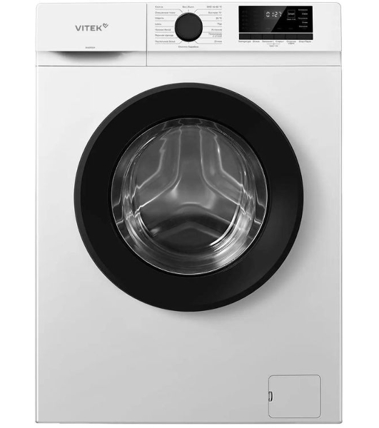 Стиральная машина Vitek VT-WME7208 белый, загрузка фронтальная 7 кг, 1200 об/мин, класс A+++