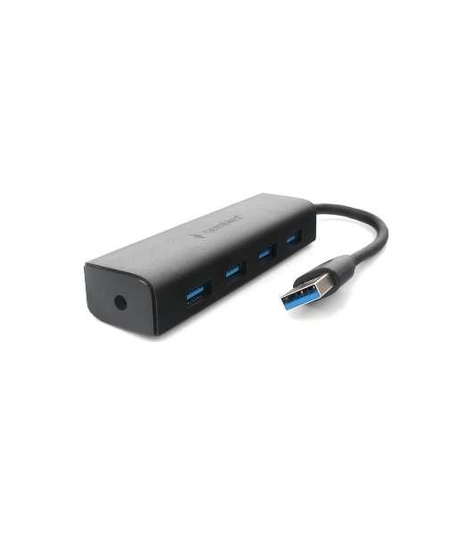 USB-концентратор Gembird UHB-C354, USB 3.0, USB 4 порта, USB с доп питанием