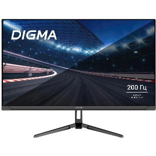 Монитор 23.8' Digma Overdrive 24P410F IPS 1920x1080, 200 Гц, 2 мс, 16:9, 300 кд/м2, 1xHDMI, 1xDP, 1xUSB, 1x3.5 мм, черный