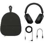 Беспроводные/проводные наушники Sony WH-1000XM5 черный, полноразмерные, Bluetooth + проводной, активное шумоподавление, до 30 ч, фото8