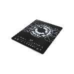 Плита настольная электрическая Atlanta ATH-1760 черный, 2 кВт, индукция, конфорки - 1, стеклокерамика, сенсор, фото 1