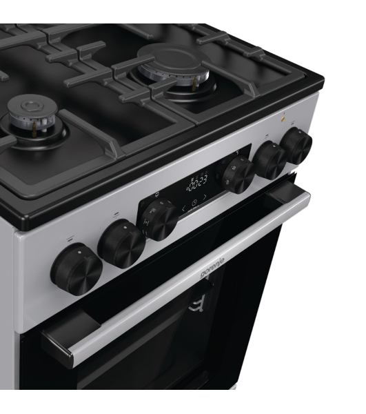 Плита Комбинированная Gorenje GK5C41SF серый (стеклянная крышка) реш.чугун