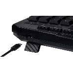 Клавиатура Redragon Harpe Wireless гибридная, USB Type-A, радиоканал, чёрный, фото3