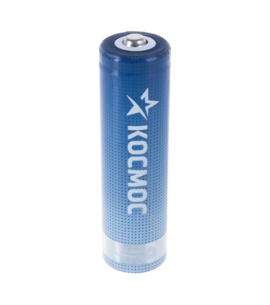 Аккумулятор Li-ion 18650 3400 мАч с защитой (блист.1шт) Космос KOC18650Li-ion34PBL1