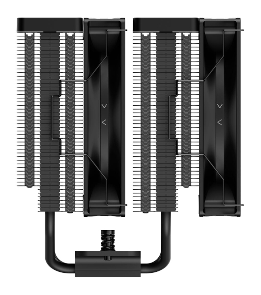 Кулер Ocypus Delta A62 BK ARGb черный 120мм алюминий+медь 2000rpm 29db 4-pin 260W 156мм