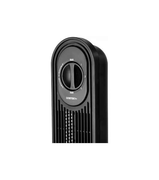 Вентилятор Centek CT-5081 чёрный, напольный, 48 Вт, 3 скорости, колонный