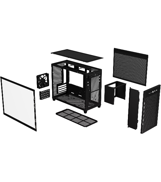 Компьютерный корпус Asus AP201 PRIME CASE TG AP201/BLK/TG