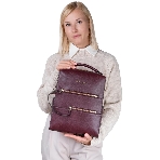 Рюкзак женский Piquadro Patricia CA6771W140/BO бургунди кожа, фото3