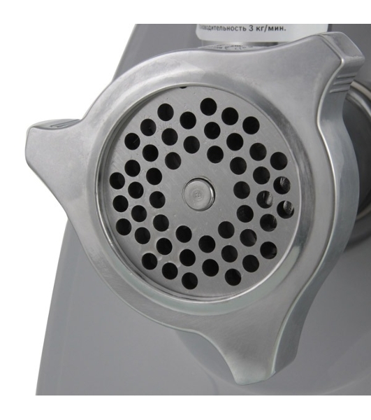 Мясорубка электрическая Bosch MFW 66020 белый/серый, 1800 Вт, 3.0 кг/мин, реверс, защита от перегрузки, насадки - 5