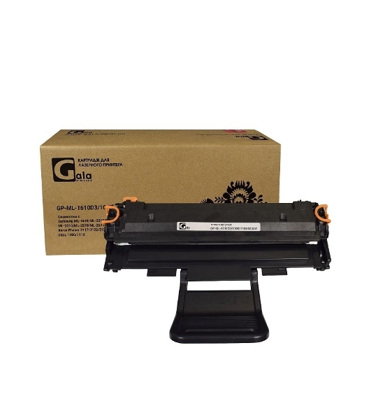 Картридж лазерный GalaPrint GP-ML-1610D3 черный (3000 стр) для Samsung ML-1610/1615/2010/2510/2570/2571N SCX-4321/4521F/DELL 1100 Xerox Phaser 3117/3122/3124/3125