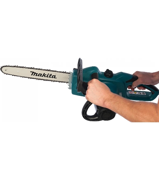 Пилы электрические цепные Makita UC3541A Пила цепная, 1800Вт, шина-35 см, шаг-3\8', паз-1.3 мм, 4.7 кг, кор, поперечное распол дв-ля