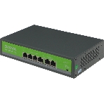 Коммутатор Digma DSP204F-2F-T80, 6×100 Мбит/с, неуправляемый, фото 1