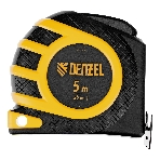 Рулетка Denzel 5м x 25 мм, магнит, двухсторонний зацеп, нейлон, двуст. шкала, автоматич. 31572, фото7