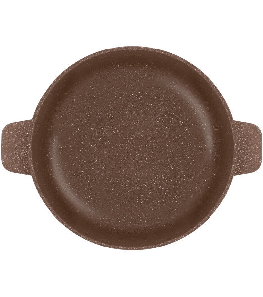 Кастрюля Maunfeld CARMEL MF26CRM01CR, 26 см, 5 л из литого алюминия со стеклянной крышкой