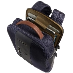 Рюкзак мужской Piquadro Brief2 CA4818BR2/BLUCU темно-синий/коричневый нейлон/натур.кожа, фото5