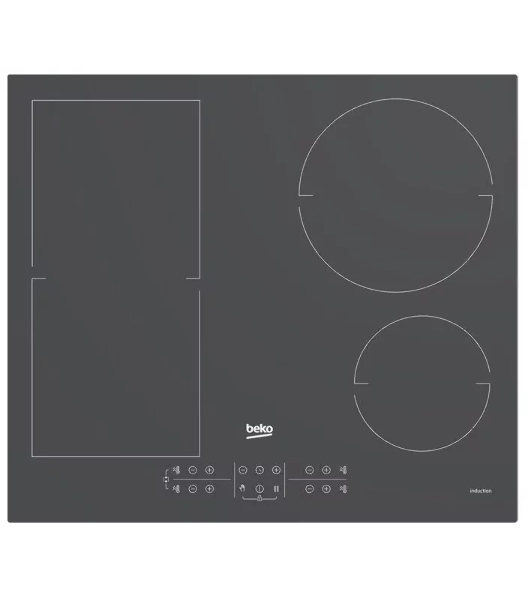 Встраиваемая индукционная варочная поверхность Beko HII 64200 FMTZG, Черный