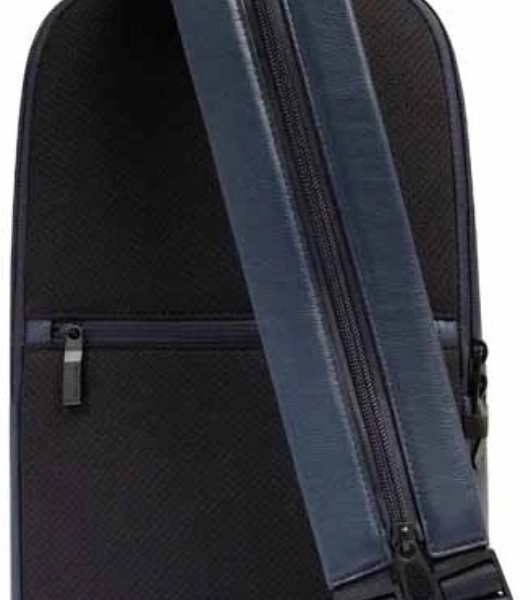 Рюкзак слинг Piquadro Russel CA6764W137/BLU синий