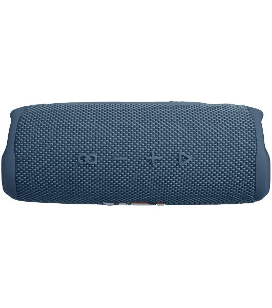 Портативная акустика JBL Flip 6 синий, Bluetooth 5.1, время воспроизведения 12 ч, емкость аккумулятора 4800 mAh, время заряда 2,5 ч, синий