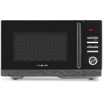 Микроволновая печь Hyundai HYM-D3012 черный, 25 л, 800 Вт, переключатели - кнопки, поворотный механизм, фото 1
