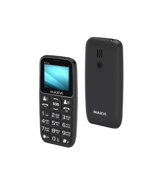 Мобильный телефон Maxvi B110ds черный