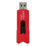Флешка USB Smartbuy STREAM Red (SB128 GbST-R3), 128Gb, USB 3.0, R/W 75/30, красный/черный, фото3
