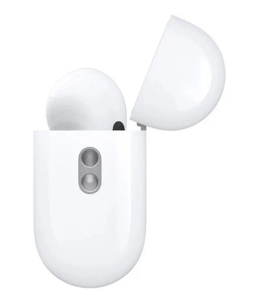Наушники TWS Apple AirPods Pro 2 белый, внутриканальные, Bluetooth, активное шумоподавление