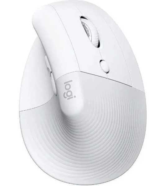 Мышь беспроводная Logitech Lift белый, 4000 dpi, радиоканал, Bluetooth, USB, кнопки - 6