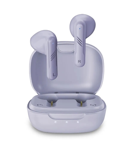 Наушники Genius HS-M905BT Light Purple. Bluetooth 5.3, возможность отключения, зарядка Type-C, кабель в комплекте. Цвет: сиреневый