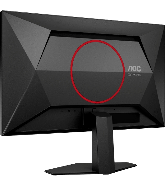 Монитор 23.8' AOC Q24G4E IPS 2560x1440, 180 Гц, 1 мс, 16:9, 350 кд/м², 2xHDMI 2.0, DP, HDR10, Adaptive-Sync, черный