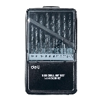Набор сверл по металлу HSS (1-13мм, 25 шт) Deli DH-MHZ025-ED1 металлический кейс, фото 1