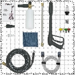 Мойка высокого давления Bort KEX-3000 91276308 3000 Вт, максимальное давление 160 бар, рабочее давление 130 бар, 7,5 л/мин, 7.3 кг, набор аксессуаров 3 шт, фото23