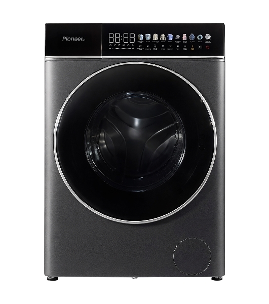 Стиральная машина Pioneer WM-248006BG темно-серый, загрузка фронтальная 8 кг, 1400 об/мин