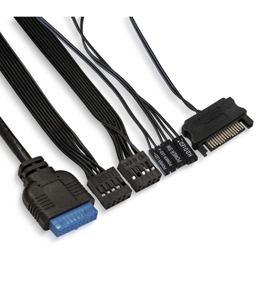 Компьютерный корпус Miditower ExeGate EVO-8225-NPX700 (ATX, БП 700NPX с вент. 12см, 2хUSB+1хUSB 3.0, черный, 2 вент. с RGb подсветкой и полоса на передней панели, боковая панель - закаленное стекло)