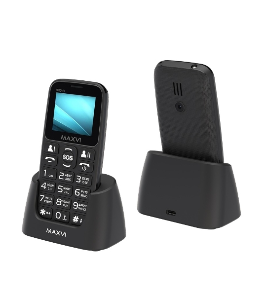 Мобильный телефон Maxvi B110ds черный