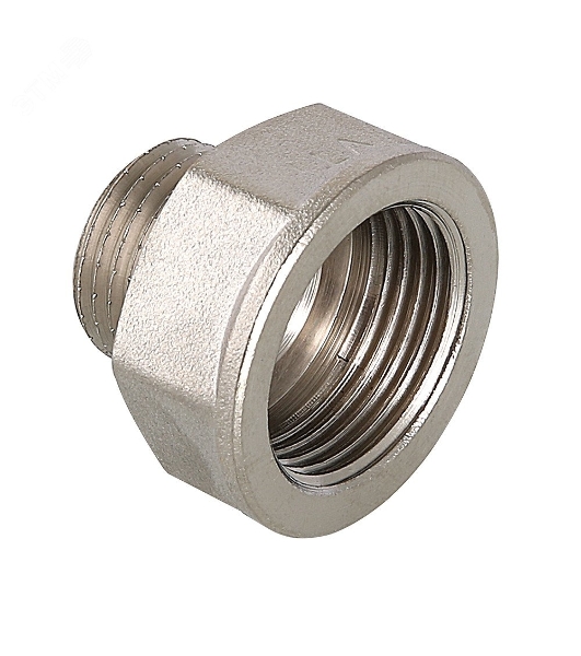 Переходник VALTEC VTr.592.N.0504 ВН 3/4'х1/2' никелированный