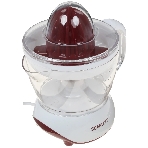 Соковыжималка Scarlett SC-JE50C06 белый/коричневый, цитрусовая, 25 Вт, 700 мл, механическое, фото 1
