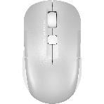 Мышь беспроводная A4Tech Fstyler FB26CS Air2 серебристый/белый, 2000 dpi, радиоканал, Bluetooth, USB, кнопки - 4, фото 1