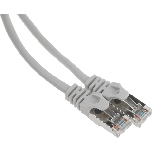 Патч-корд Premier PP22-0.5M 1000Gbит/с FTP 4 пары cat.5E CCA molded 0.5м серый RJ-45 (m)-RJ-45 (m)