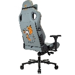 Кресло игровое Knight Craft Dragon серый эко.кожа крестов. металл, фото7
