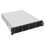 Серверный корпус ExeGate Pro 2U550-HS12 (RM 19', высота 2U, глубина 550, Redundant БП 2x550W, 12xHotSwap, USB), фото 1