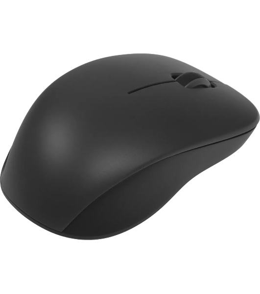Мышь беспроводная Xiaomi Wireless Mouse Comfort Edition черный, 1200 dpi, радиоканал, USB, кнопки - 3