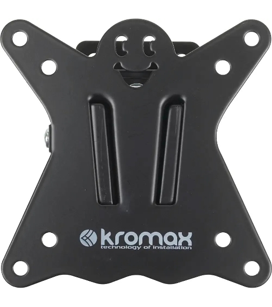 Кронштейн для телевизора Kromax CASPER-101 черный, 10'-32' макс. 25 кг, настенный, наклон