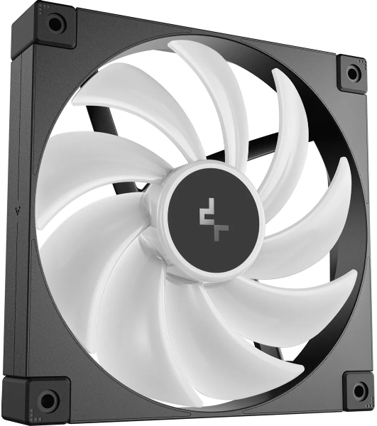 Вентилятор для корпуса DEEPCOOL FD14 ARGb черный, 140 мм, 1650 об/мин, 25.2 дБ, 4 pin