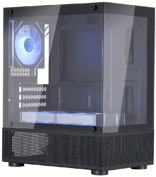 Компьютерный корпус 1STPLAYER MIKU Mi2-A ARGb черный mATX 3x120мм ARGb fans Mi2-A-BK-2FC7R-1FC7