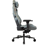 Кресло игровое Knight Craft Dragon серый эко.кожа крестов. металл, фото8