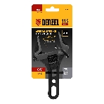Ключ разводной Denzel 115 мм, CrV, кованый, укороченная рукоятка, фото2