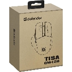 Мышь беспроводная Defender Tisa GM-126 белый/синий, 1600 dpi, радиоканал, Bluetooth, USB, кнопки - 6, фото2