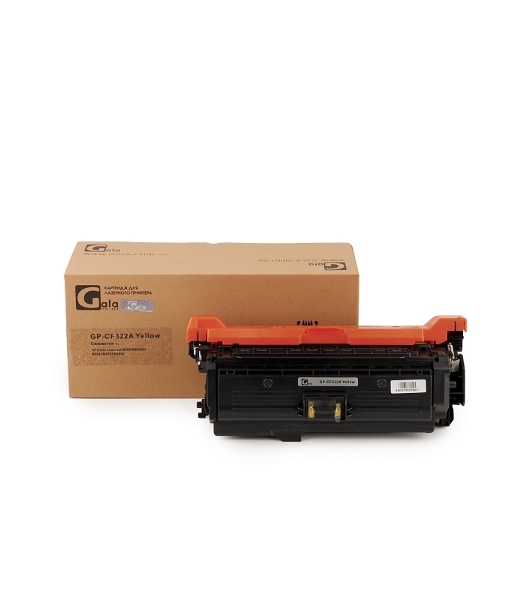 Картридж лазерный GalaPrint GP-CF322A (№653A) желтый (16500 стр) для HP Color LaserJet M680/M680dn/M680f/M680f/M680z